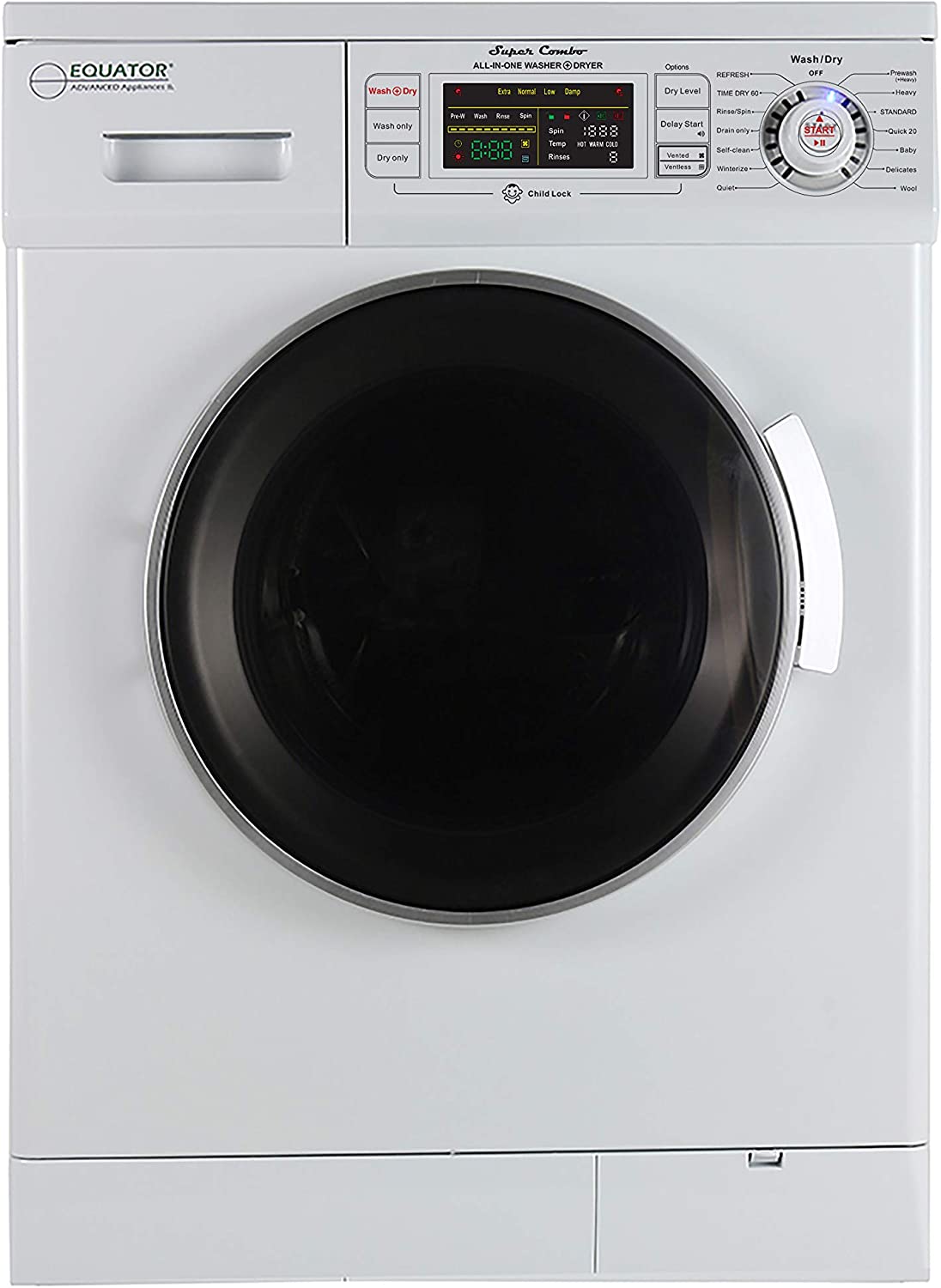 Equator Version 2 Pro 24 inch Combo Washer Dryer