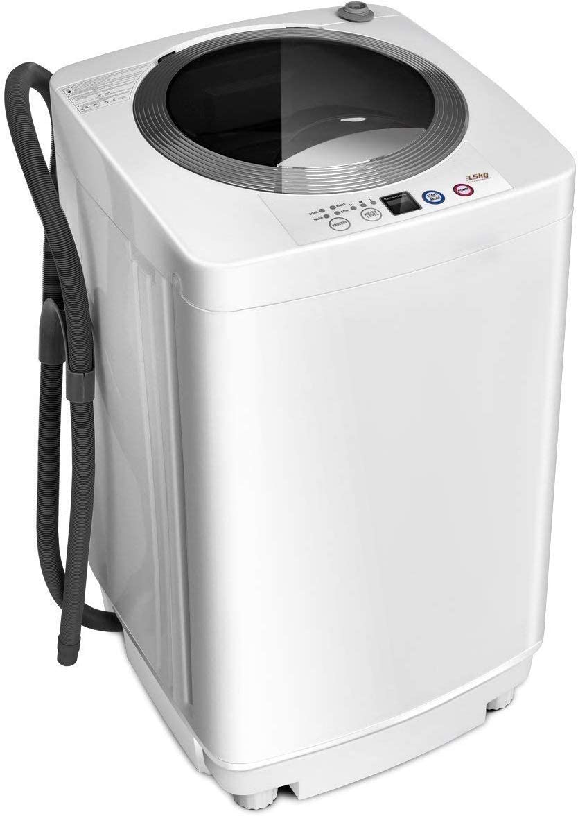 Giantex Portable Washing Machine Full Automatic Washer and Dryer Combo